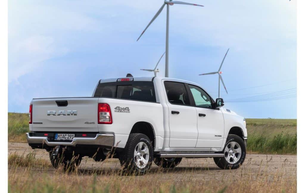 RAM launches the 3.6-liter Pentastar V-6 engine with eTorque mild-hybrid system at the German MXGP