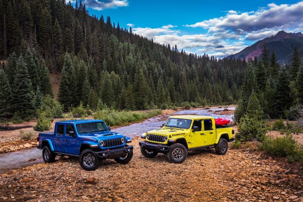 Jeep® Introduces New 2024 Gladiator: The World’s Most Off-road Capable Midsize Truck