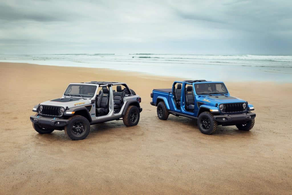 Jeep® Brand Hits the Sand With Limited-run 2024 Wrangler and First-ever Gladiator ‘Jeep Beach’ Models