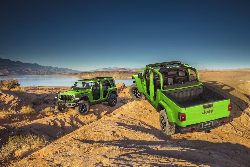 Mojito! Returns to Jeep® Wrangler, Joins Gladiator Colour Palette in Canada