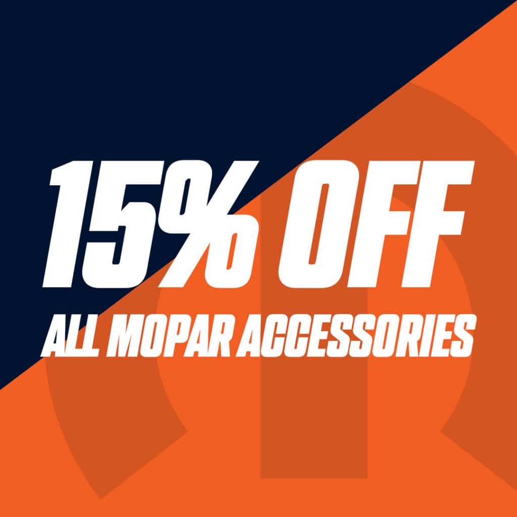 15% Off Mopar Accessories